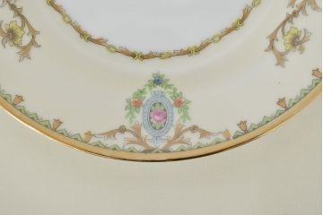 オールドノリタケ　カップ&ソーサー　ケーキ皿など3点(洋食器、Noritake)(R-047443)