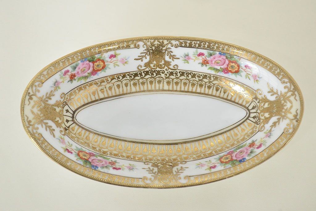 オールドノリタケ　カップ&ソーサー　ケーキ皿など3点(洋食器、Noritake)(R-047443)