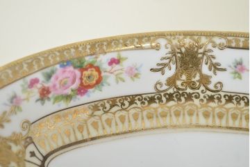 オールドノリタケ　カップ&ソーサー　ケーキ皿など3点(洋食器、Noritake)(R-047443)