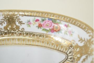 オールドノリタケ　カップ&ソーサー　ケーキ皿など3点(洋食器、Noritake)(R-047443)