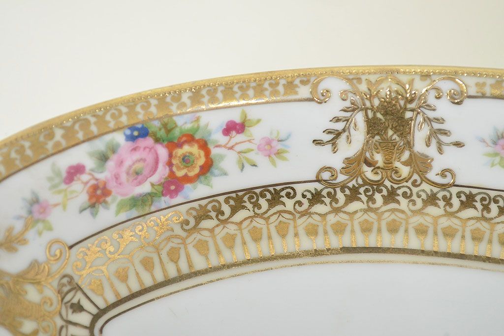 オールドノリタケ　カップ&ソーサー　ケーキ皿など3点(洋食器、Noritake)(R-047443)