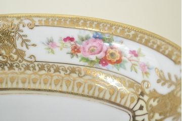 オールドノリタケ　カップ&ソーサー　ケーキ皿など3点(洋食器、Noritake)(R-047443)