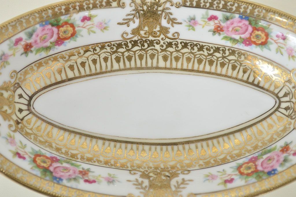 オールドノリタケ　カップ&ソーサー　ケーキ皿など3点(洋食器、Noritake)(R-047443)