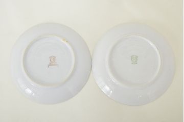 オールドノリタケ　カップ&ソーサー2客　KPM皿　大・小各2枚(洋食器、Noritake)(R-047444)