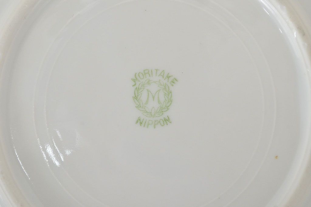 オールドノリタケ　カップ&ソーサー2客　KPM皿　大・小各2枚(洋食器、Noritake)(R-047444)