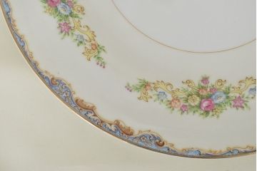 オールドノリタケ　カップ&ソーサー2客　KPM皿　大・小各2枚(洋食器、Noritake)(R-047444)