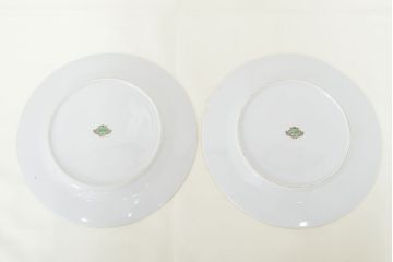 オールドノリタケ　カップ&ソーサー2客　KPM皿　大・小各2枚(洋食器、Noritake)(R-047444)