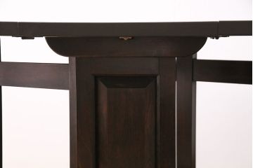 中古　ビンテージ　松本民芸家具　♯11型　上品なデザインのバタフライテーブル(エクステンションテーブル、机)(R-047468)