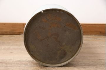 シャビーな雰囲気がお洒落なミルク缶(ペイント、牛乳缶、ディスプレイ、ガーデニング雑貨)(R-047473)