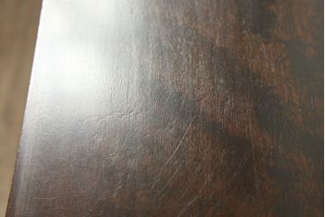 中古　松本民芸家具　モダンな雰囲気が魅力の90型茶タンス(サイドボード、戸棚)(定価約35万6千円)(R-047498)