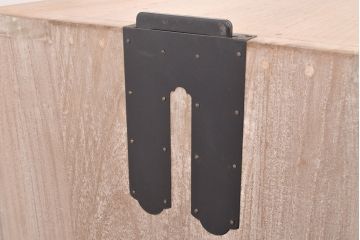 中古　民芸家具　厚手桐材をお品全てに用いられた国産手造りの衣装箪笥(整理箪笥、和タンス、引き出し、桐箪笥、桐たんす)(R-047506)