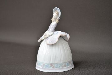 リヤドロ(LLADRO)　春の貴婦人　卓上ベル(廃盤品)(R-047508)