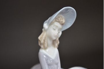 リヤドロ(LLADRO)　春の貴婦人　卓上ベル(廃盤品)(R-047508)