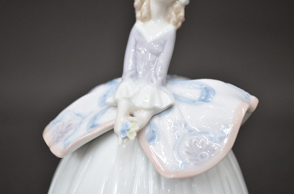 リヤドロ(LLADRO)　春の貴婦人　卓上ベル(廃盤品)(R-047508)