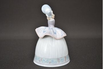 リヤドロ(LLADRO)　春の貴婦人　卓上ベル(廃盤品)(R-047508)