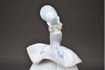 リヤドロ(LLADRO)　春の貴婦人　卓上ベル(廃盤品)(R-047508)