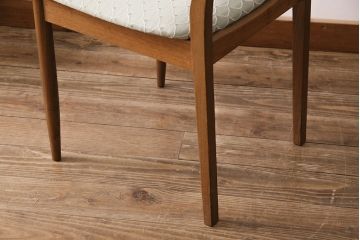 北欧ヴィンテージ　温かみのある雰囲気が魅力的なチーク材製のチェア4脚セット(ダイニングチェア、椅子、ビンテージ)(R-047519)