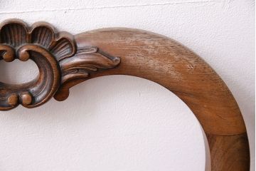 フランスアンティーク　ウォールナット材　気品漂う上質な空間作りにおすすめのチェア4脚セット(ダイニングチェア、椅子)(R-047524)