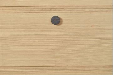 中古　民芸家具　総桐材　衣装盆付き　繊細な金具が上質な雰囲気を高める国産桐箪笥(重ね箪笥、和タンス、衣装箪笥、引き出し、桐たんす)(R-047531)