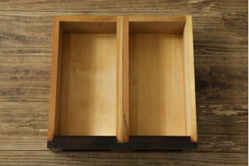 中古　松本民芸家具　M型一面鏡I　直線的なデザインが美しいドレッサー　定価約24万円　(R-047555)