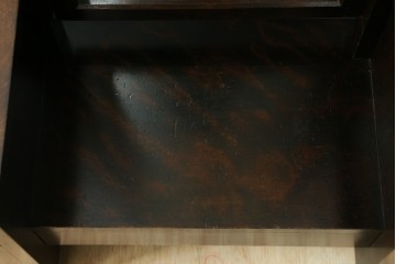 中古　松本民芸家具　M型一面鏡I　直線的なデザインが美しいドレッサー　定価約24万円　(R-047555)