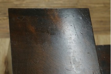 中古　松本民芸家具　M型一面鏡I　直線的なデザインが美しいドレッサー　定価約24万円　(R-047555)