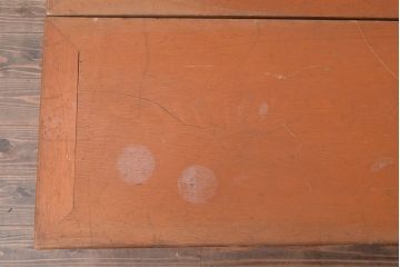 和製アンティーク　便利な折り畳み式!上品な佇まいの栓材製のテーブル(座卓、ローテーブル)(R-047557)