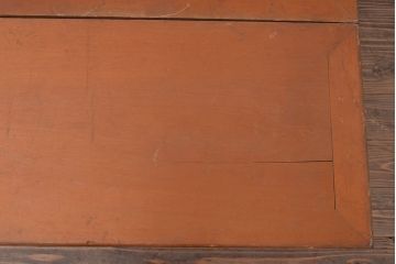 和製アンティーク　便利な折り畳み式!上品な佇まいの栓材製のテーブル(座卓、ローテーブル)(R-047557)