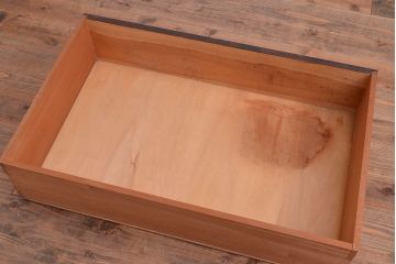 中古　松本民芸家具　A型洋服タンス　洗練された雰囲気の上質なワードローブ(洋服タンス、衣装箪笥、引き出し)(定価約74万円)(R-047577)