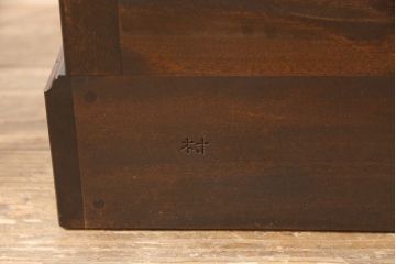 中古　松本民芸家具　A型和タンスI　和と洋どちらにも馴染む衣装盆付きのタンス(定価約68万円)(着物タンス)(R-047578)
