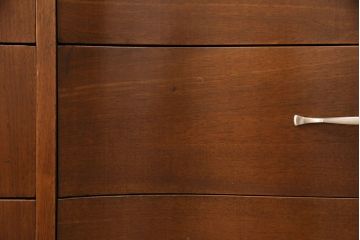 アメリカヴィンテージ　BASSETT FURNITURE(バセットファニチャー)　優美な雰囲気漂うマホガニー材製のサイドボード(引き出し、チェスト、ビンテージ)(R-047588)
