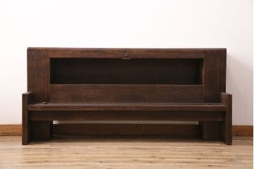 中古　美品　桐里工房製!しっとりとした落ち着きのある佇まいが魅力的な総桐材製ベッドフレーム(定価約72万円)(R-047596)