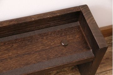 中古　美品　桐里工房製!しっとりとした落ち着きのある佇まいが魅力的な総桐材製ベッドフレーム(定価約72万円)(R-047596)