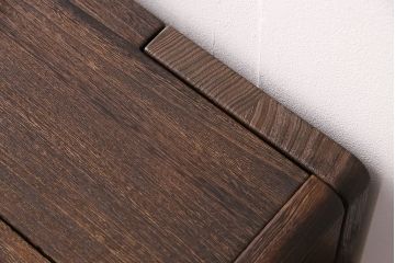 中古　美品　桐里工房製!しっとりとした落ち着きのある佇まいが魅力的な総桐材製ベッドフレーム(定価約72万円)(R-047596)