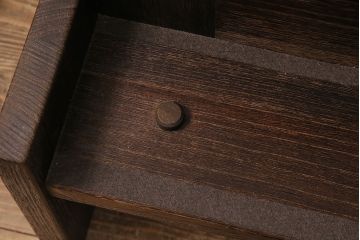 中古　美品　桐里工房製!しっとりとした落ち着きのある佇まいが魅力的な総桐材製ベッドフレーム(定価約72万円)(R-047596)