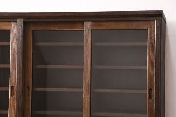 中古　美品　桐里工房製!しっとりとした落ち着きのある佇まいが魅力的な総桐材製キャビネット(収納棚、戸棚)(定価約100万円)(R-047598)