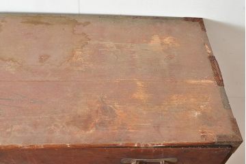 和製アンティーク　ケヤキの木目が和の趣を演出する仙台箪笥(重ね箪笥、時代箪笥、衣装箪笥)(R-047601)