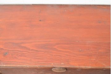 和製アンティーク　ケヤキの木目が和の趣を演出する仙台箪笥(重ね箪笥、時代箪笥、衣装箪笥)(R-047603)