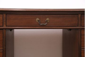 ヴィンテージ　DREXEL HERITAGE (ドレクセルヘリテイジ)　マホガニー材　洗練された大人の雰囲気醸し出す両袖デスク(机、在宅ワーク、在宅用ワークデスク、ビンテージ)(R-047611)