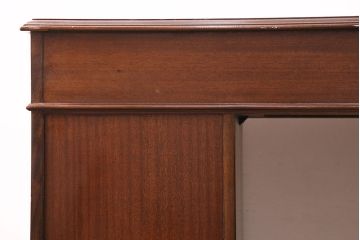 ヴィンテージ　DREXEL HERITAGE (ドレクセルヘリテイジ)　マホガニー材　洗練された大人の雰囲気醸し出す両袖デスク(机、在宅ワーク、在宅用ワークデスク、ビンテージ)(R-047611)