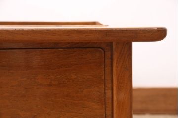 和製ヴィンテージ　民芸家具　高級品!上品な佇まいが魅力的な指物家具の木製火鉢(囲炉裏、ビンテージ)(R-047618)