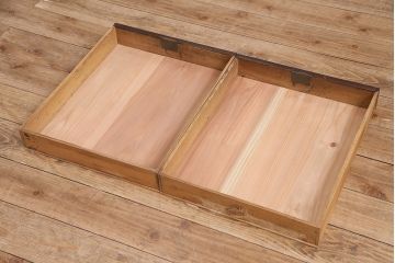 和製アンティーク　昭和初期　栗材　長い歳月を経て味わいを増した文机(座卓、ローテーブル、センターテーブル)(R-047627)