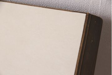 和製ビンテージ　神戸洋家具　永田良介商店　西洋アンティーク家具を思わせるキッチンカウンター(サイドボード、収納棚、戸棚)(R-047630)