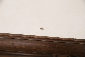 和製ビンテージ　神戸洋家具　永田良介商店　西洋アンティーク家具を思わせるキッチンカウンター(サイドボード、収納棚、戸棚)(R-047630)