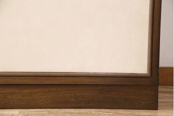 和製ビンテージ　神戸洋家具　永田良介商店　西洋アンティーク家具を思わせるキッチンカウンター(サイドボード、収納棚、戸棚)(R-047630)