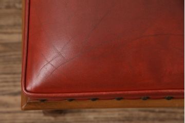 中古　横浜ダニエル(daniel)　A-402　スツール付き　ラウンド型の鏡が印象的な上品な佇まいのドレッサー(鏡台)(R-047632)