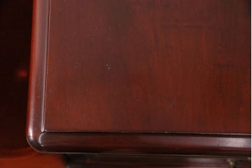 和製ヴィンテージ　モリシゲ(MORISHIGE/森繁)　希少!チェスト付きが珍しい、優雅なひとときを演出するソファ(2人掛け、ビンテージ)(R-047640)