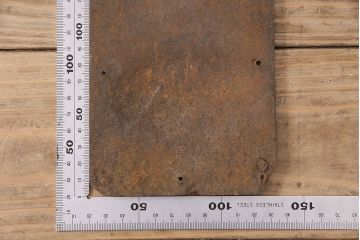 アンティーク雑貨　縁起の良いモチーフがたくさん描かれた蔵戸の飾り金具(ディスプレイ雑貨、蔵戸パーツ)(R-047648)