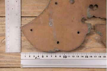 アンティーク雑貨　高級品!繊細で上質なつくりが魅力的な蔵戸の銅金具(ディスプレイ雑貨、蔵戸パーツ)(R-047653)