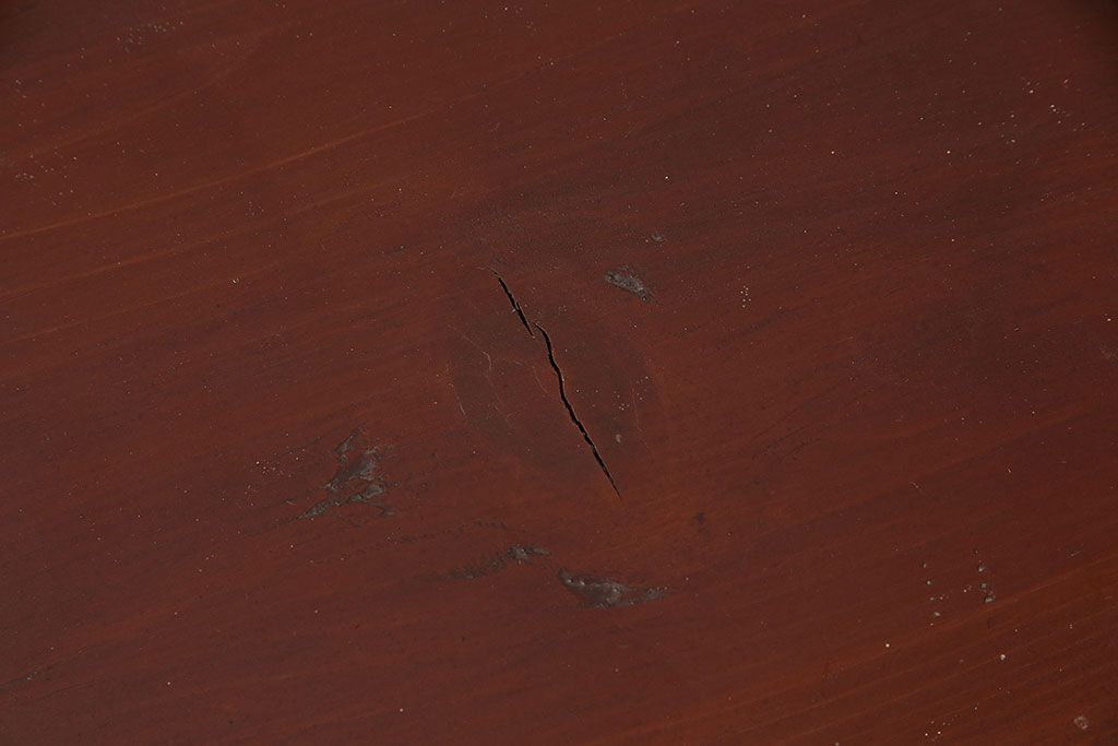 アンティーク　跳覆輪金具　時代の味を感じる欅材製の会津箪笥(ローボード、ローチェスト、衣装箪笥、整理箪笥、引き出し)(R-047664)